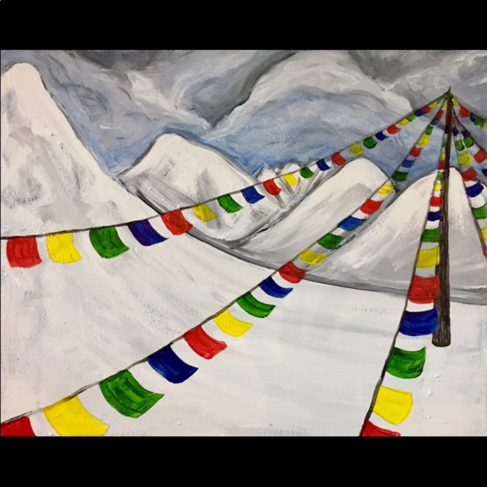 Prayer Flags, Original Art